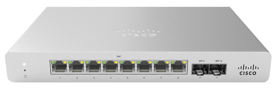 Cisco Cloud Managed MS120-8 - switch - 8 porter - Styrt (MS120-8LP-HW)