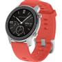 XIAOMI Amazfit GTR 42mm Smartwatch Aluminiumgehäuse,  rotes Armband