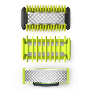 PHILIPS OneBlade Face + Body-set 1x blad för ansikte, 1x för kropp, för alla OneBlade-handtag,  1x kroppskam (QP620/50)