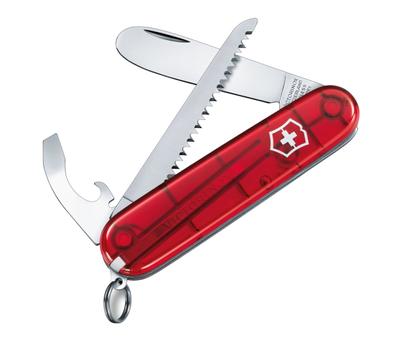 VICTORINOX MY FIRST red transparent (0.2373.T)