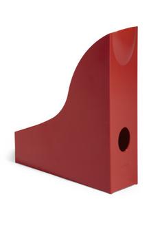 DURABLE Magazine File Catalogue & Brochure Storage Organiser Rack A4 Red - 1701711080 (1701711080)