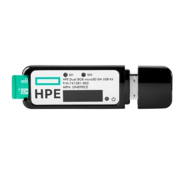 Hewlett Packard Enterprise HPE 32GB microSD RAID 1 USB Boot Drive - Flash (boot) - 32 GB - for ProLiant DL325 Gen10, DL345 Gen10, DL365 Gen10, DL380 Gen10, ML30 Gen10, Synergy 480 Gen10 (P21868-B21)