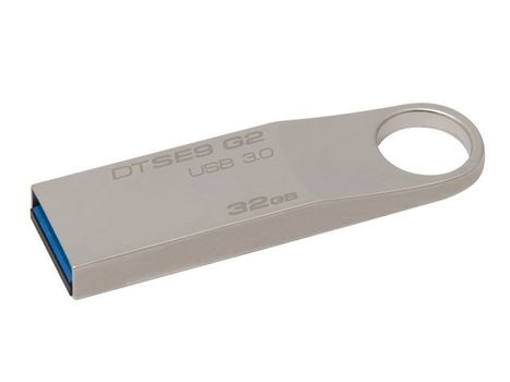 KINGSTON 32GB USB 3.0 DataTraveler SE9 G2 Metal 100MB/s read 15MB/s write (DTSE9G2/32GB)