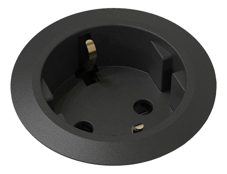 FORMING FUNCTION Powerdot MINI-Strøm Ø51mm , Høyde 65mm Sort (935-PM50)