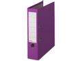 EMO Brevordner 80mm skinne A4 lilla