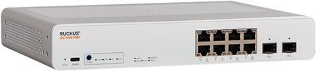 RUCKUS ICX7150 Compact Switch , 8x1G PoE+ ports (62W), 2x1G SFP, L2 (ICX7150-C08P-2X1G)