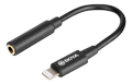 BOYA 3.5mm Female TRS to Male lightning adapter cable