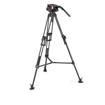 MANFROTTO Stativkit Video 509 + 645 Fast Twin MS 2 in 1 Aluminium (MVK509TWINFA)