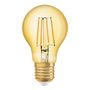 OSRAM LED 1906 Vintage standard 55W/825 filament guld E27