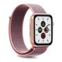 PURO Apple Watch Band, 38-40mm S/M & M/L, Nylon, Rose