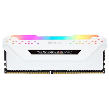 CORSAIR 16GB (2-KIT) DDR4 3000Mhz Vengeance RGB PRO White (CMW16GX4M2C3000C15W)