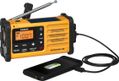 SANGEAN MMR-88, portabel FM/AM vev/solcells-radio, justerbar ficklampa