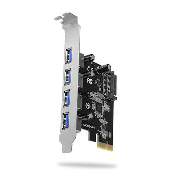AXAGON PCIe Adapter 4x USB3.0 UASP VIA Factory Sealed (PCEU-430VL)