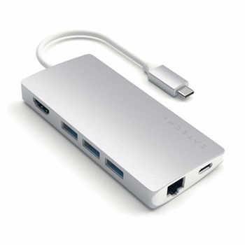 SATECHI Aluminum Multi-Port Adapter V2 - dockingstation (ST-TCMA2S)