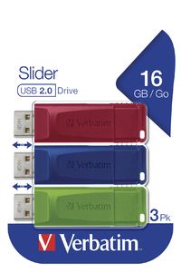 VERBATIM Slider 16GB (49326)