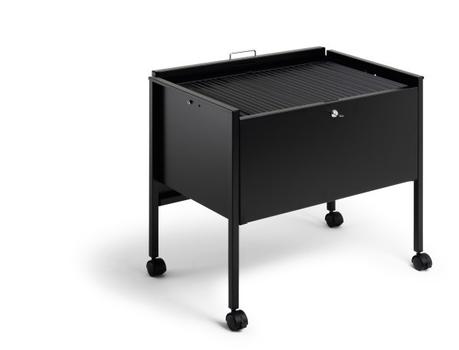 DURABLE Economy hængemappevogn Sort A4 t/ 80mapper m/låg (309801)
