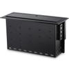 STARTECH Dual-Module Conference Table Connectivity Box - Customizable - Add Power / Charging / AV / Laptop Docking Modules (BOX4MODULE)