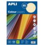 APLI Kopipapir APLI A4 80g pastell 5frg (100)