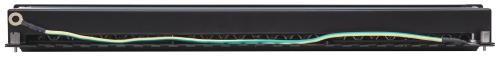 INTELLINET INT Patch Panel, 19", Cat6A, 24-Port, Shielded, 1 U, Black (720861)