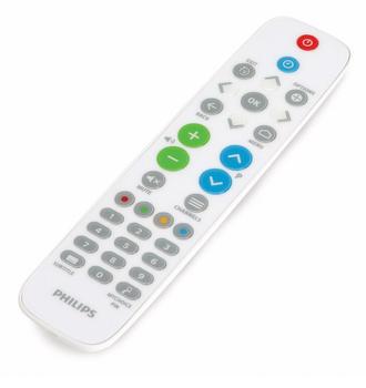 PHILIPS 22AV1604B/ 12 White healthcare remote control 2019 Works also with studio range hygienic easy of use (22AV1604B/12)