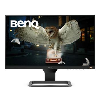 BENQ EW2480 - LED monitor - 23.8" - 1920 x 1080 Full HD (1080p) @ 60 Hz - IPS - 250 cd/m² - 1000:1 - 5 ms - HDMI - speakers - black, metallic grey (9H.LJ3LA.TSE)