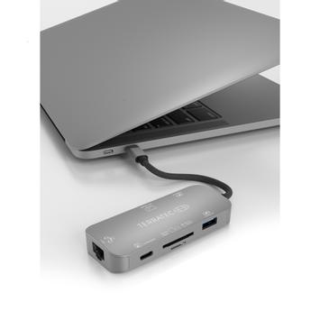 TERRATEC Connect C8 Usb 2.0 Type-C Grey (306706)