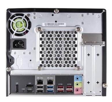SHUTTLE XPC cube SH370R6V2 - mini-PC - ingen CPU - 0 GB - uten HDD (SH370R6V2)