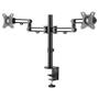 STARTECH DESK MOUNT DUAL MONITOR ARM FOR UP TO 32IN MONITORS DUAL SWIVEL ACCS (ARMDUAL3)