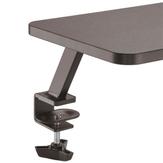 StarTech Monitor Riser Stand - Clamp-on Monitor Shelf for Desk - Extra Wide 25.6" (65 cm) For up to 34" Monitors - Black (MNRISERCLMP) - monteringssett - for Skjerm (MNRISERCLMP)