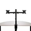 STARTECH DESK MOUNT DUAL MONITOR ARM FOR UP TO 32IN MONITORS - CROSSBAR ACCS (ARMDUAL2)