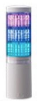 Patlite Signalsäule LA6-3DTNWN-RYG 21 Farben weiss (LA6-3DTNWN-RYG)