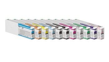EPSON n Ink Cartridges,  UltraChrome HDX, Singlepack,  1 x 700.0 ml Photo Black (C13T44J140)