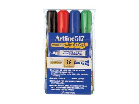 ARTLINE WHITEBOARDPENNA 517 4-SET (EK-517/4W  94)