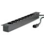ROLINE 19" PDU for Cabinets, 8x (19.07.1626)