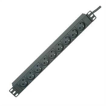 ROLINE 19" PDU for Cabinets, 9x (19.07.1624)