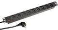 ROLINE 19" PDU for Cabinets, 9x (19.07.1624)