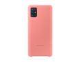 SAMSUNG Galaxy A51 Silicone Cover Pink