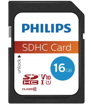 PHILIPS SDHC Card           16GB Class 10 UHS-I U1 (FM16SD45B/00)
