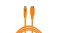 TETHER USB-C to 3.0 Micro- B 4,60m orange