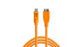 TETHER USB-C to 3.0 Micro- B 4,60m orange