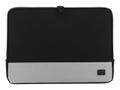 DELTACO Laptop Sleeve, for laptops up to 15.6 ", polyester, black