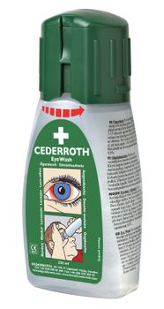 CEDEROTHS Silmänhuuhtelupullo taskukoko 235 ml 18kpl/ltk (7221)