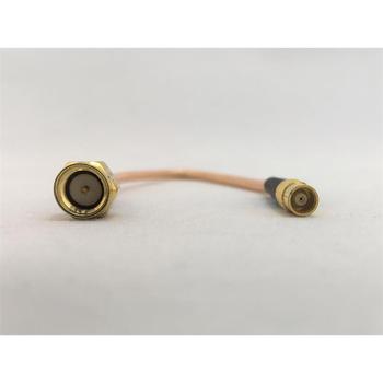 CSG Antenneovergang MCX-hun til SMA-han 15 cm. RG316 kabel (110788)