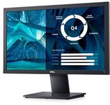 DELL E2020H - LED monitor - 20" (19.5" viewable) - 1600 x 900 @ 60 Hz - TN - 250 cd/m² - 1000:1 - 5 ms - VGA, DisplayPort - black - with 3 years Advanced Exchange Service