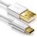 DELEYCON USB 2.0 kabel, 0,15m, USB-C: Han - USB-A: Han, Sølv, Nylon kabel