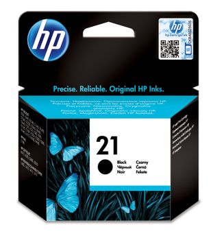 HP 21 - 5 ml - black - original - ink cartridge - for Deskjet F2185, F2187, F2210, F2235, F2240, F2275, F2280, F2290, F375, F4175, F4190, F4194 (C9351AE#ABE)