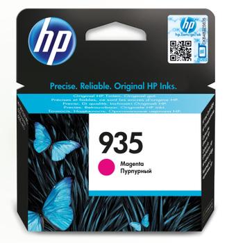 HP 935 - C2P21AE - 1 x Magenta - Ink cartridge - For Officejet 6812, 6815, Officejet Pro 6230, 6230 ePrinter, 6830, 6835 (C2P21AE#BGY)
