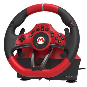 HORI Mario Kart Racing Wheel Pro Deluxe - hjul- og pedalsett - kablet (NSW-228U)