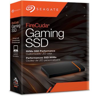 SEAGATE 500GB FirecCuda Gaming USB C Solid State Drive (STJP500400)