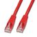 LINDY CAT5e Gigabit FTP Snagless Network Cable, Red, 1m